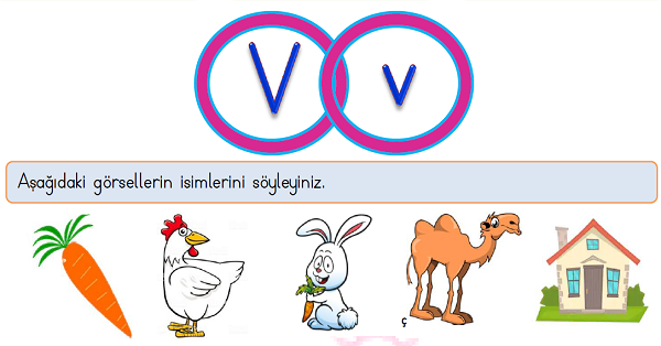 1.Sınıf İlk Okuma Yazma (V-v) Sesi Tüm Etkinlikler