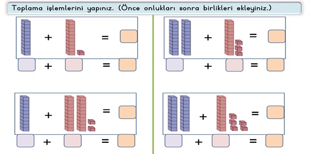 2.Sınıf Matematik Toplama İşlemi-Zihinden Toplama Etkinliği-3