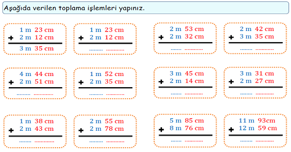 4.Sınıf Matematik Uzunlukları Ölçme (Uzunluk Ölçme Birimleri Arasındaki İlişkiler)-7