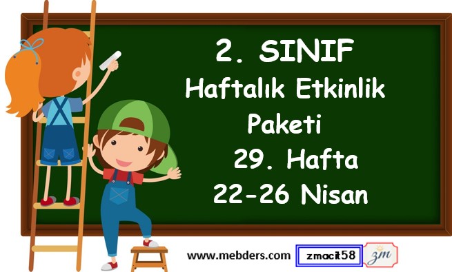 2. Sınıf 29. Hafta Etkinlik Paketi (22 -26 Nisan)