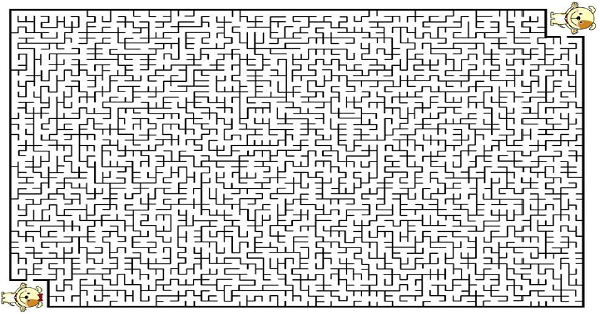Seviye 3 - Labirent Bulmaca Etkinliği 39