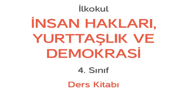 2023-2024 Eğitim Öğretim Yılı 4.Sınıf İnsan Hakları Demokrasi ve Yurttaşlık Ders Kitabı-Hecce Yayınları