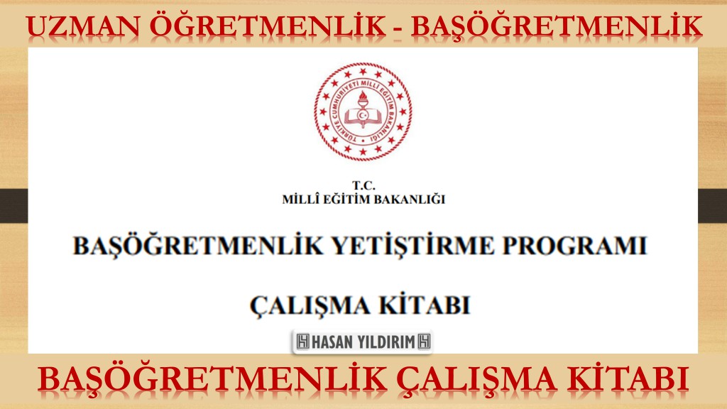 Başöğretmenlik Çalışma Kitabı (ÖBA)