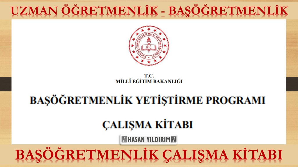 Başöğretmenlik Çalışma Kitabı (ÖBA)