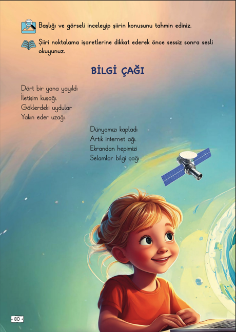 2.Sınıf Türkçe Meb Yayınları Bilgi Çağı Metni Etkinlik Cevapları