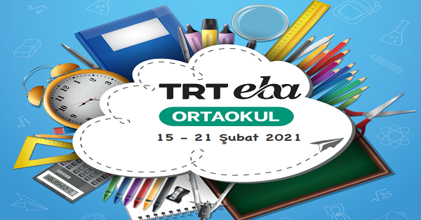 15 Şubat - 21 Şubat Arası EBA TV Ortaokul Yayın Akışı, Dersler, Konular