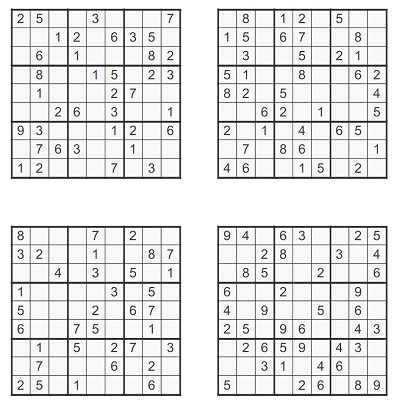 Orta Seviye Sudoku 7