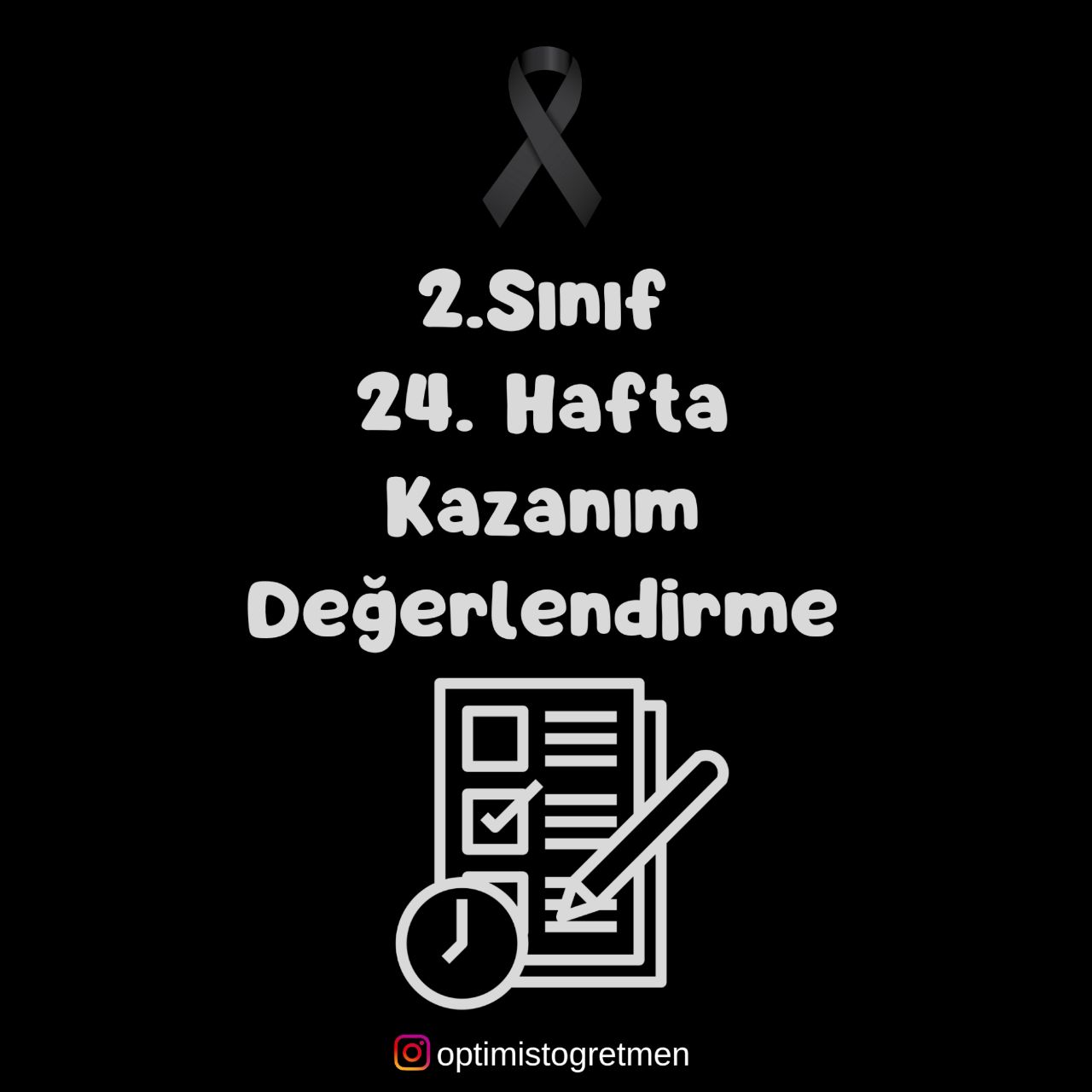 2.Sınıf 24. Hafta Kazanım Değerlendirme Testi