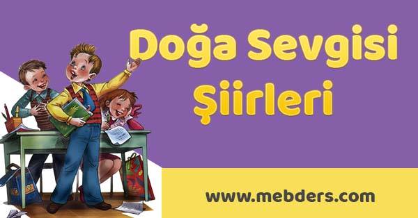 Doğa sevgisi şiirleri