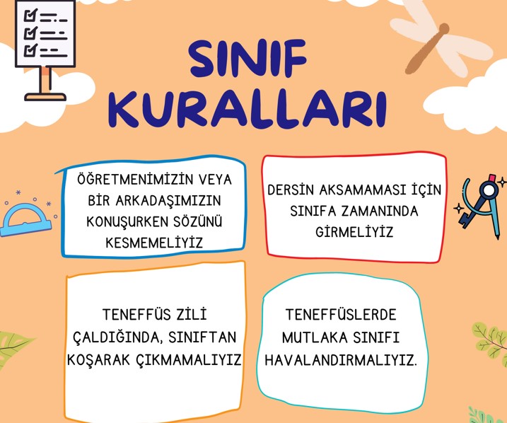 Sınıf Kuralları Afişi