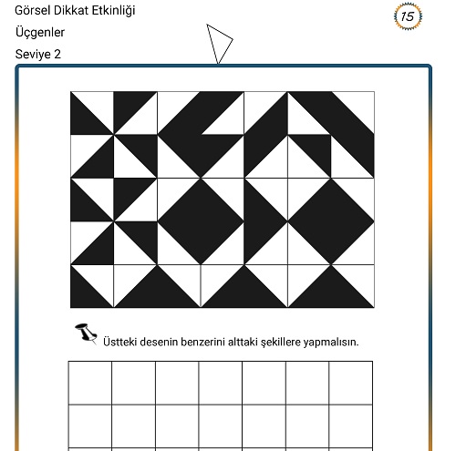 Görsel Dikkat Etkinliği 15 - Seviye 2