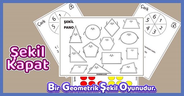 Şekil Kapat - Geometrik Şekiller Oyunu