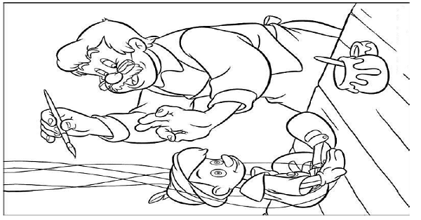 Boyama Çalışması (Pinokyo) 2