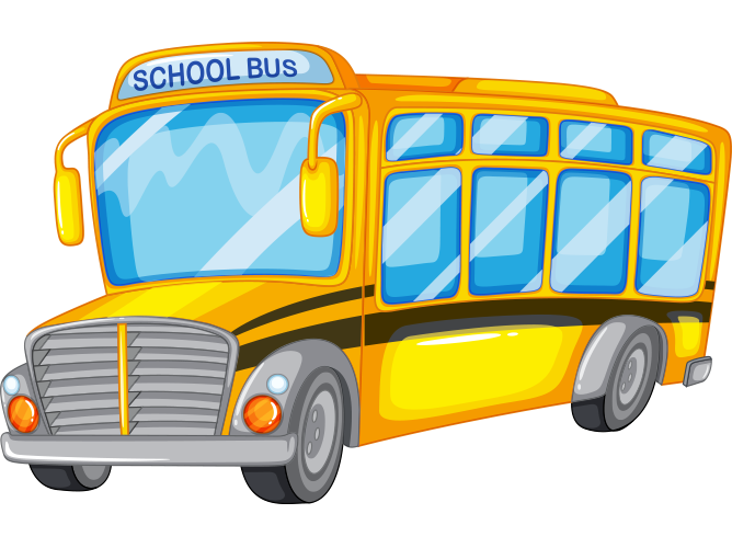 Okul otobüsü resmi png
