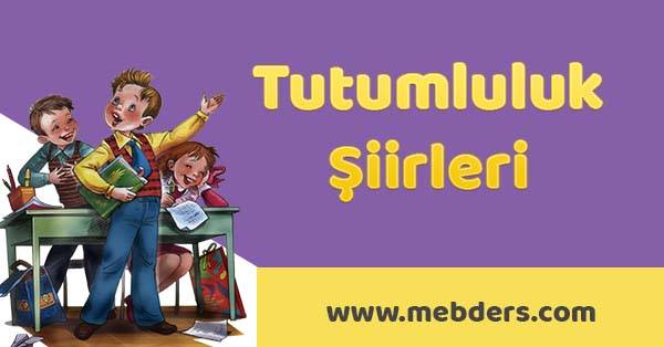 tutumluluk şiirleri