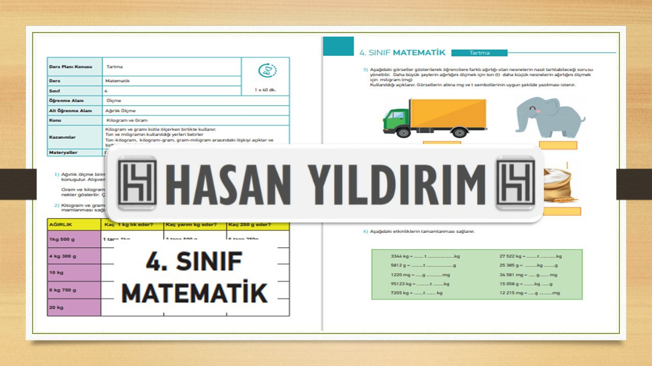 4.Sınıf Matematik Telafi Eğitim Etkinlik Kitabı