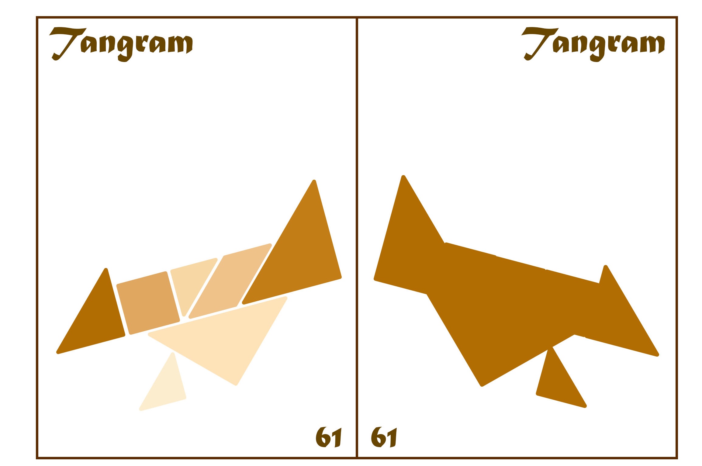 Tangram Kartları 31