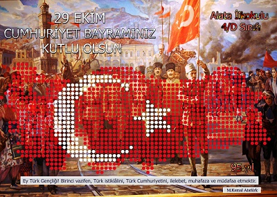 95.Yıl Cumhuriyet Panosu 50x70cm Poster 2