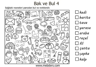 Bak ve Bul Etkinliği 4