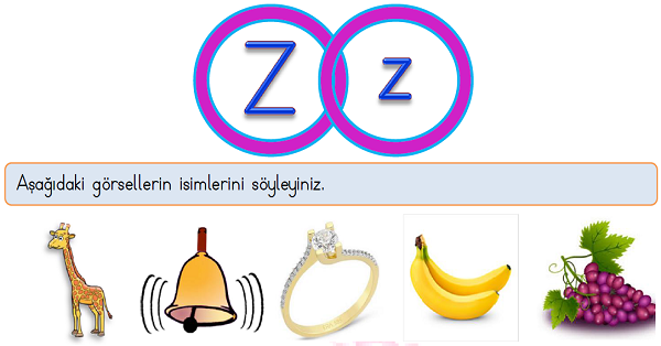 1.Sınıf İlk Okuma Yazma (Z-z) Sesi Tüm Etkinlikler