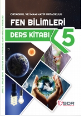 2023-2024 Eğitim Öğretim Yılı 5.Sınıf Fen Bilimleri Ders Kitabı-SDR Dikey Yayınları