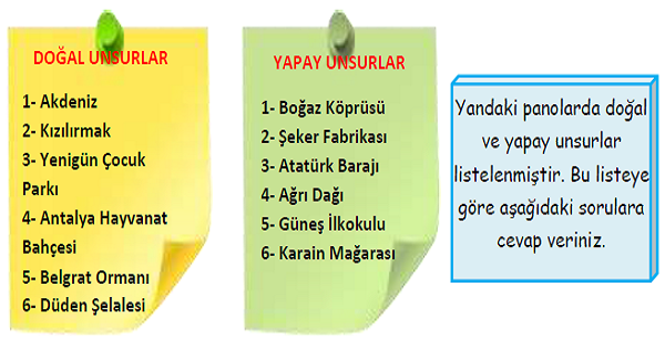 3.Sınıf Fen Bilimleri Canlılar Dünyasına Yolculuk Yeni Nesil Sorular