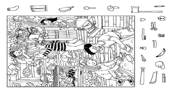 Gizli Nesneleri Bulma Etkinliği 52