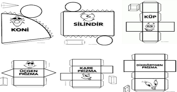 2.Sınıf Matematik Geometrik Cisimlerin Açılımı