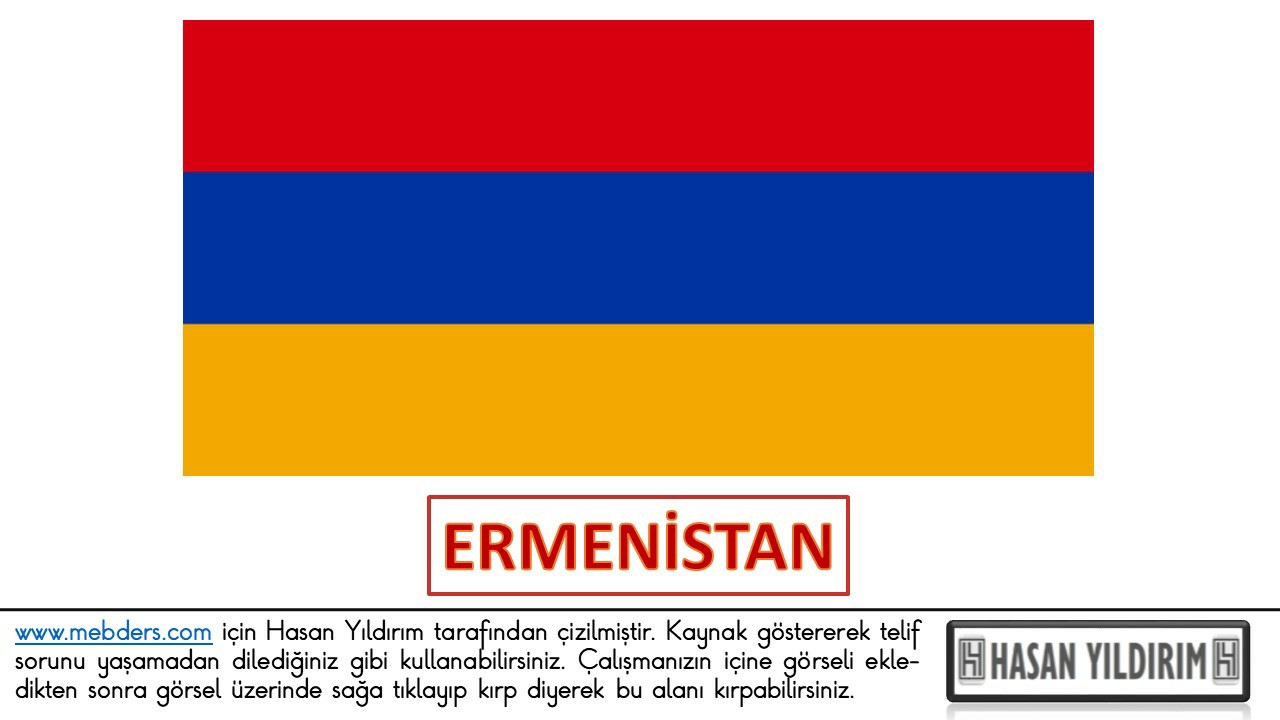 Ermenistan Bayrağı PNG