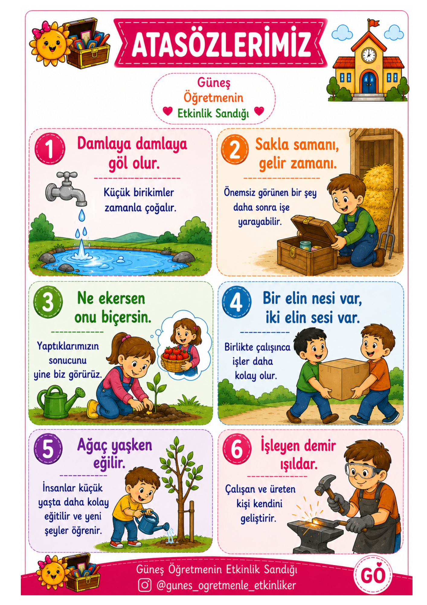 Atasözleri Kartları
