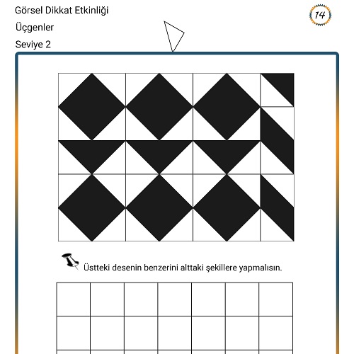 Görsel Dikkat Etkinliği 14 - Seviye 2