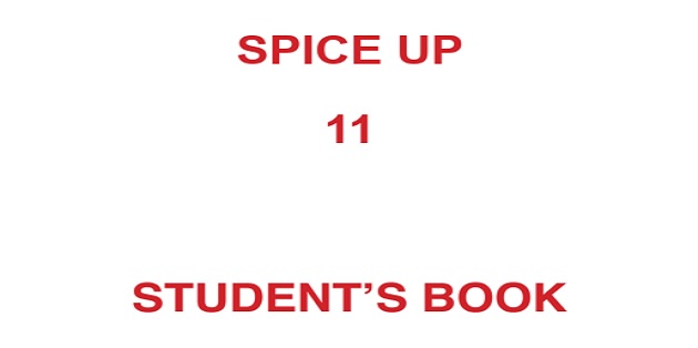 2023-2024 Eğitim Öğretim Yılı 11.Sınıf Spıce Up Ders Kitabı-Meb Yayınları
