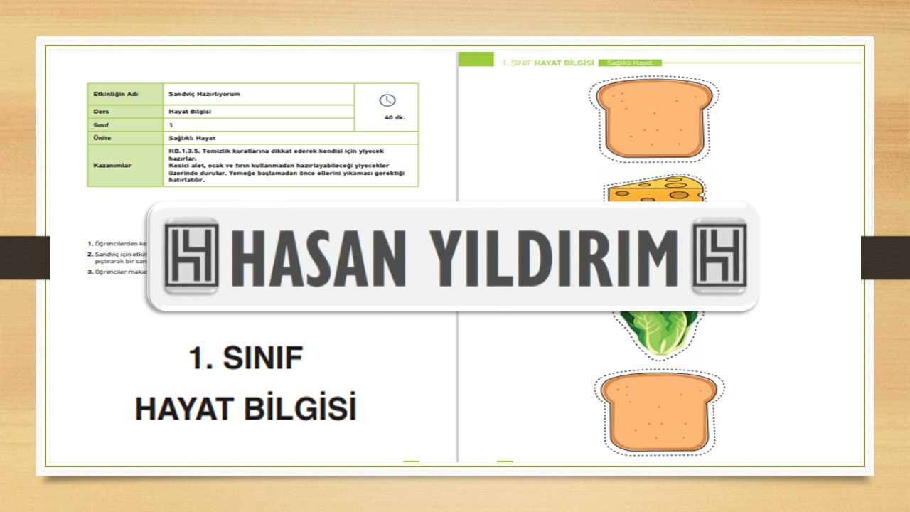 1.Sınıf Hayat Bilgisi Telafi Eğitim Etkinlik Kitabı