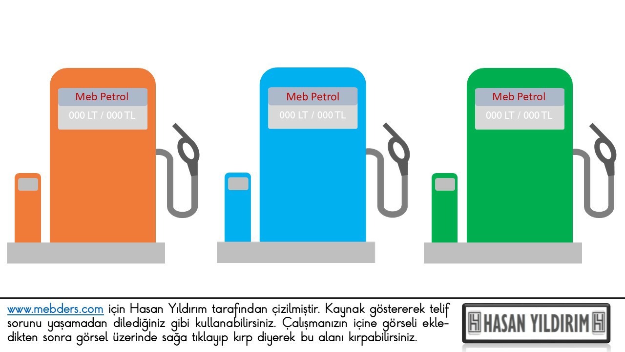 Petrol Pompası PNG