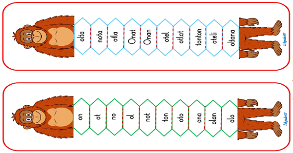 1.Sınıf İlk Okuma Yazma O Sesi Akordiyon Çalışması