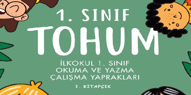 İlkokul 1.Sınıf Okuma Yazma Çalışma Yaprakları Tohum 1