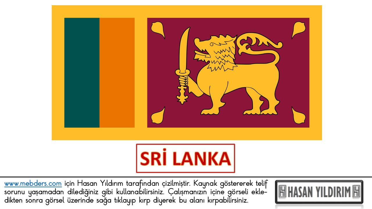 Sri Lanka Bayrağı PNG