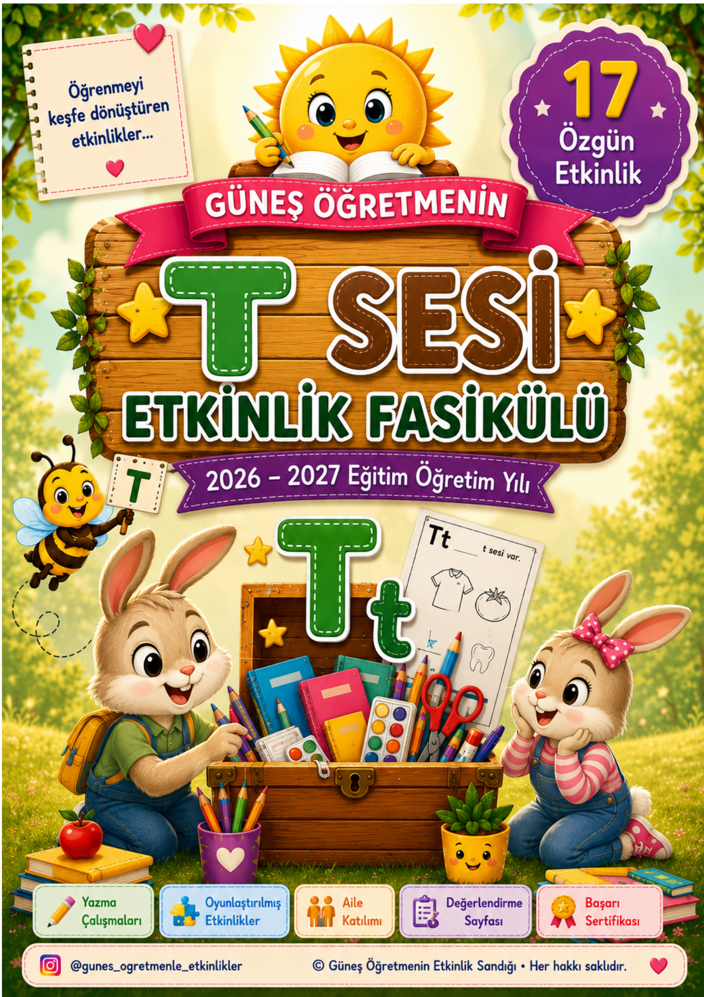 1.Sınıf T Sesi  Fasikül