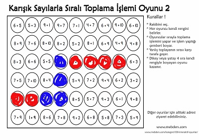 İnteraktif Karışık Sayılarla Toplama İşlemi Oyunu 2