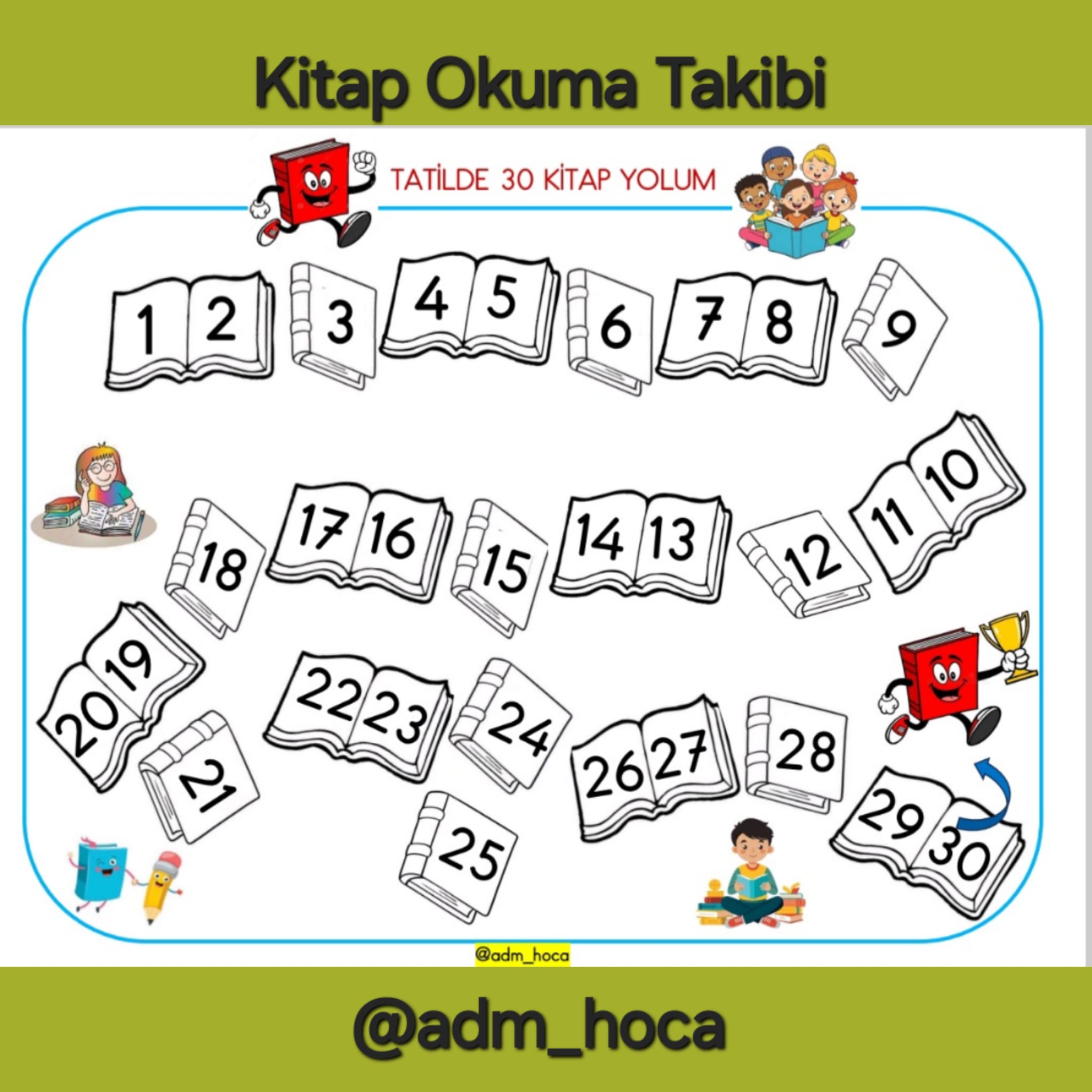Tarilde 30 Kitap Yolum