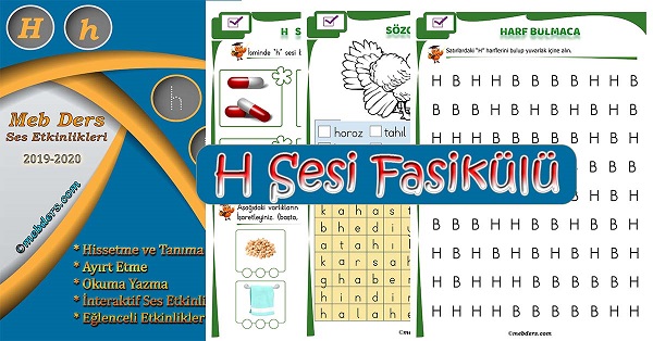 1.Sınıf İlkokuma H Sesi Fasikülü