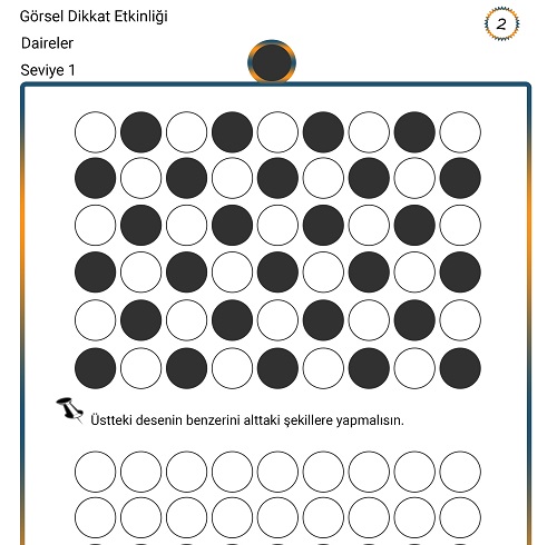 Görsel Dikkat Etkinliği 2 - Seviye 1