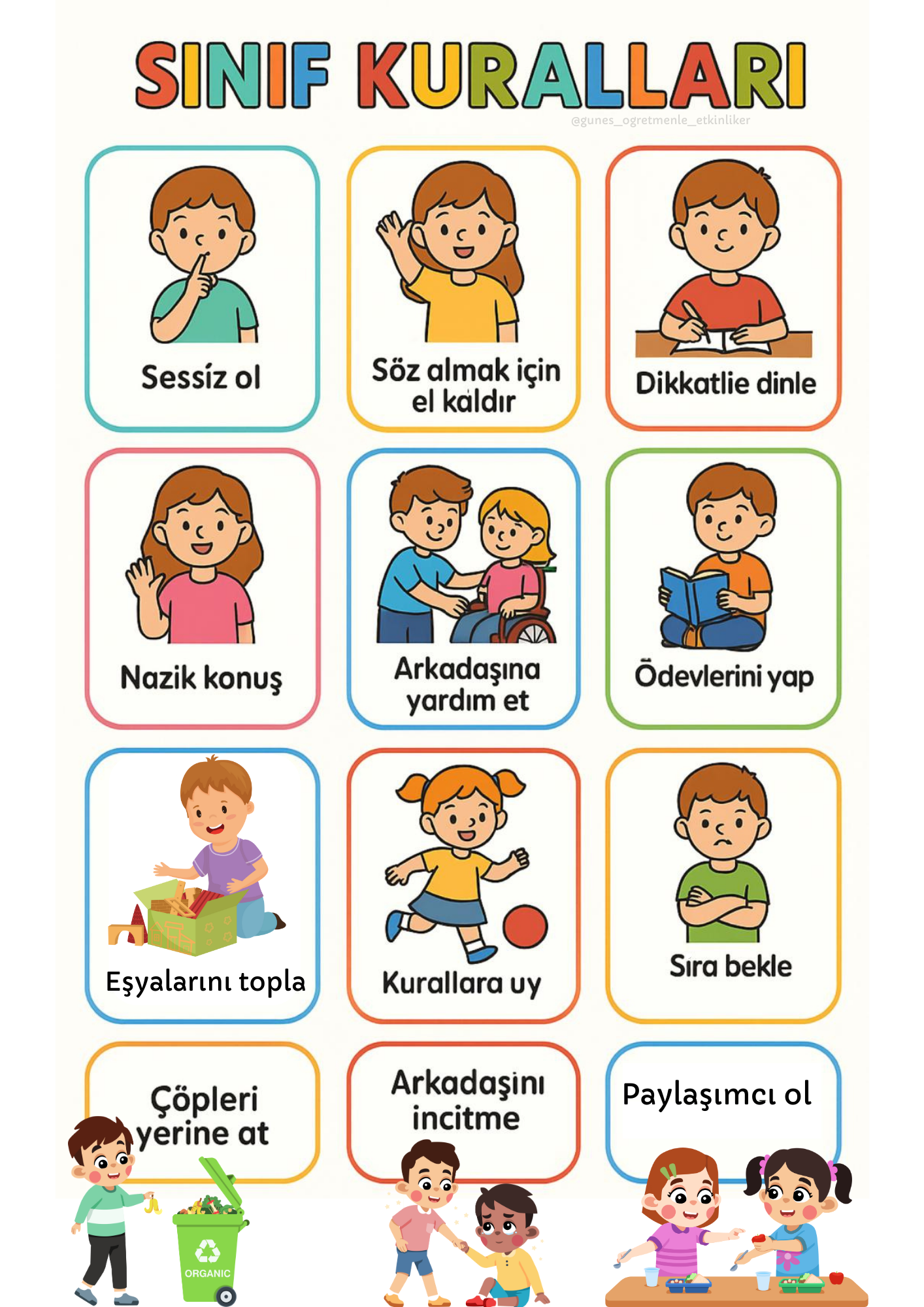 Sınıf Kuralları