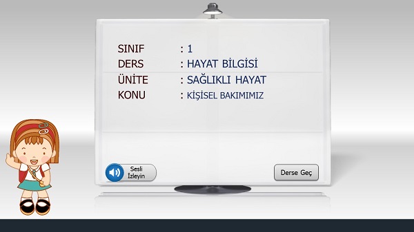 1.Sınıf Hayat Bilgisi Kişisel Bakımımız Sunusu