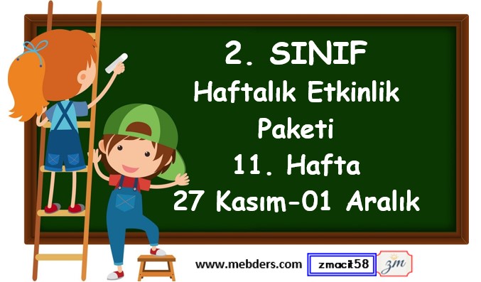 2. Sınıf 11. Hafta Etkinlik Paketi (27 Kasım-01 Aralık)