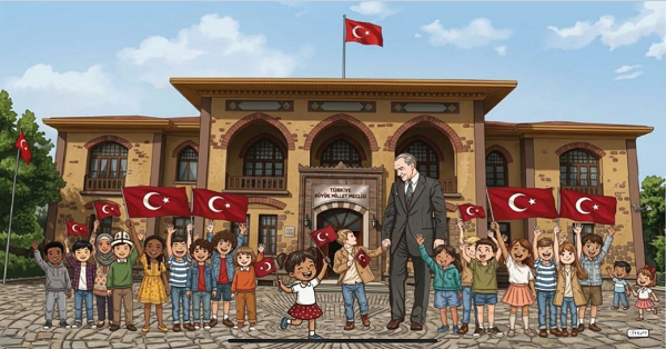 23 Nisan Pano Boyama Etkinliği 10 Parça