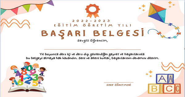 Başarı Belgesi (2022-2023)-2