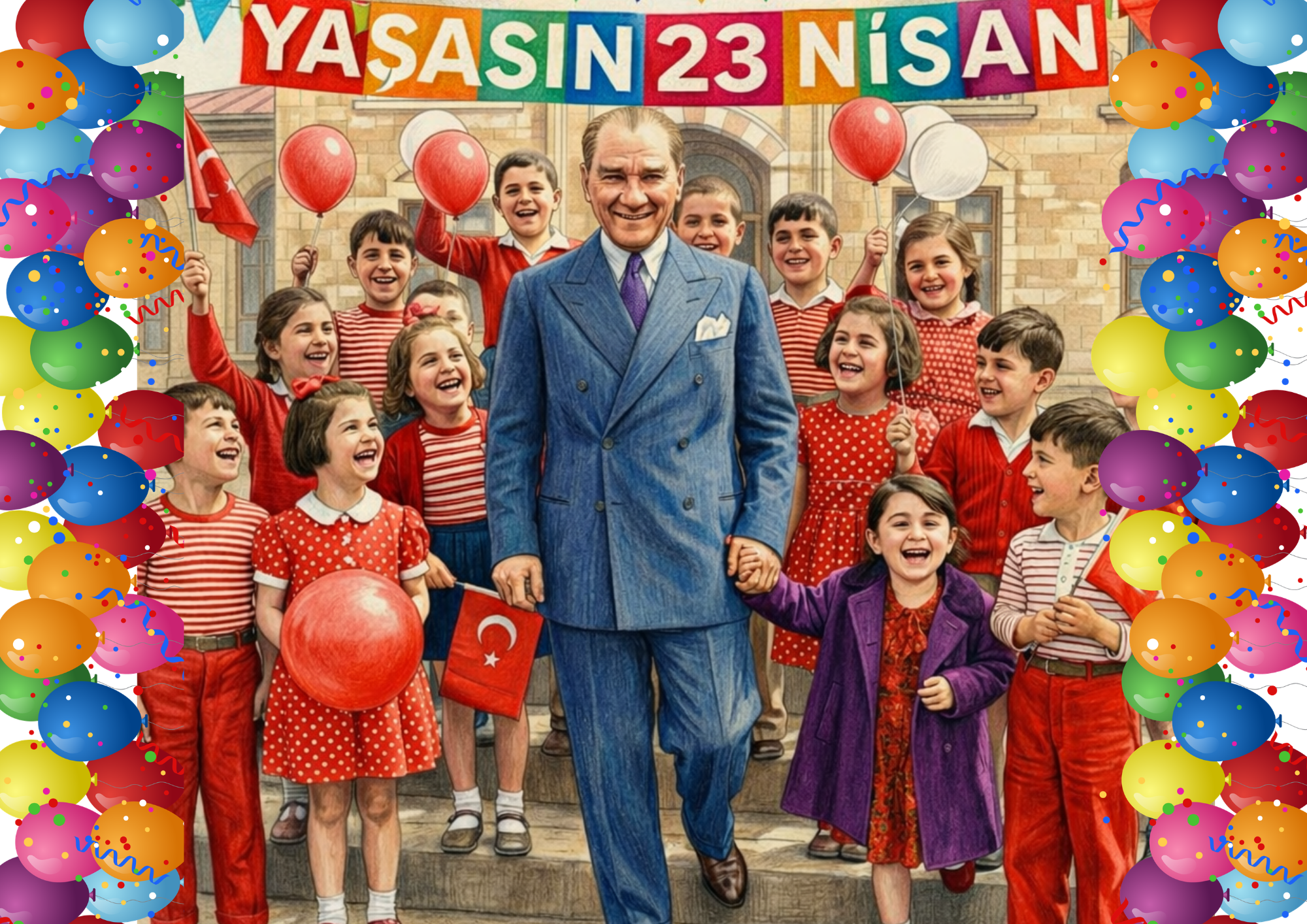 23 Nisan Pano Örnekleri