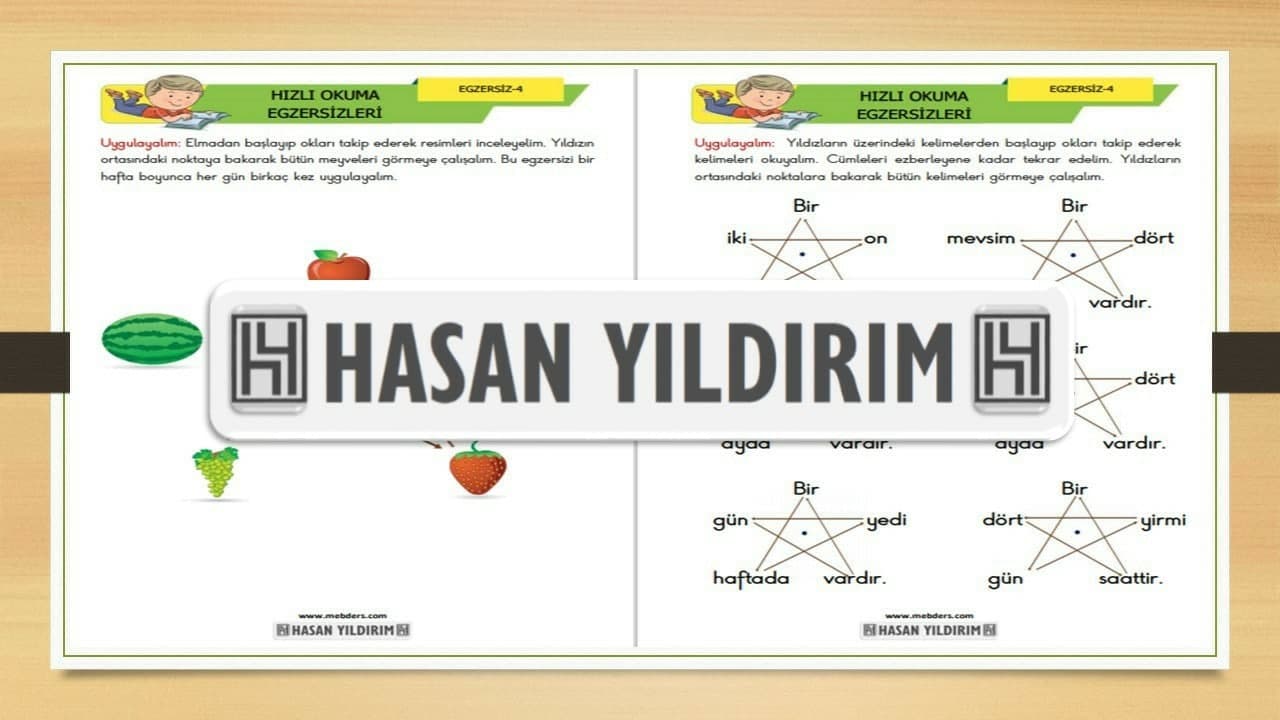 Hızlı Okuma Egzersizleri (Egzersiz-4)