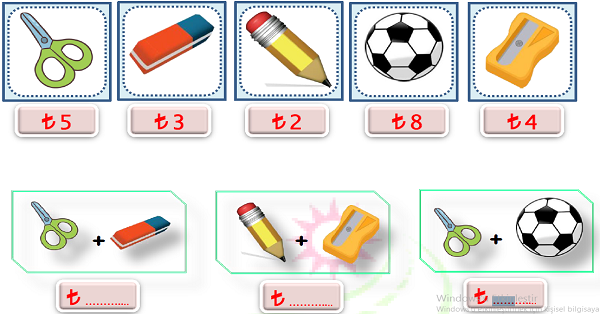 1.Sınıf Matematik Paralarımız-5